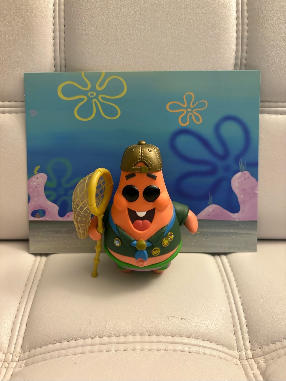 Patrick from SpongeBob Jellyfish Funko Pop

Background not included